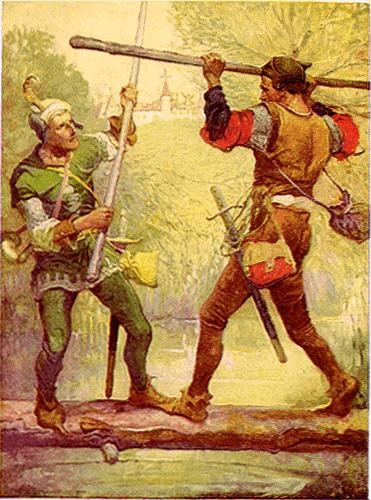 Louis Rhead Robin Hood and Little John